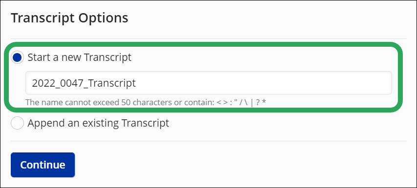 _STNext-Settings-ShowTranscriptOptions-StartNew.png