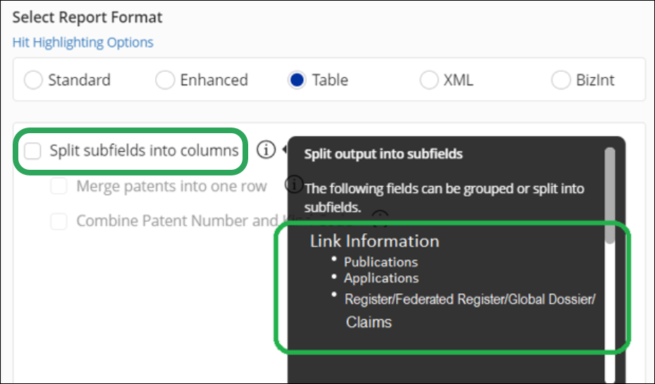 _STNext-Settings-LinkInformationTable-TableReportOption.png