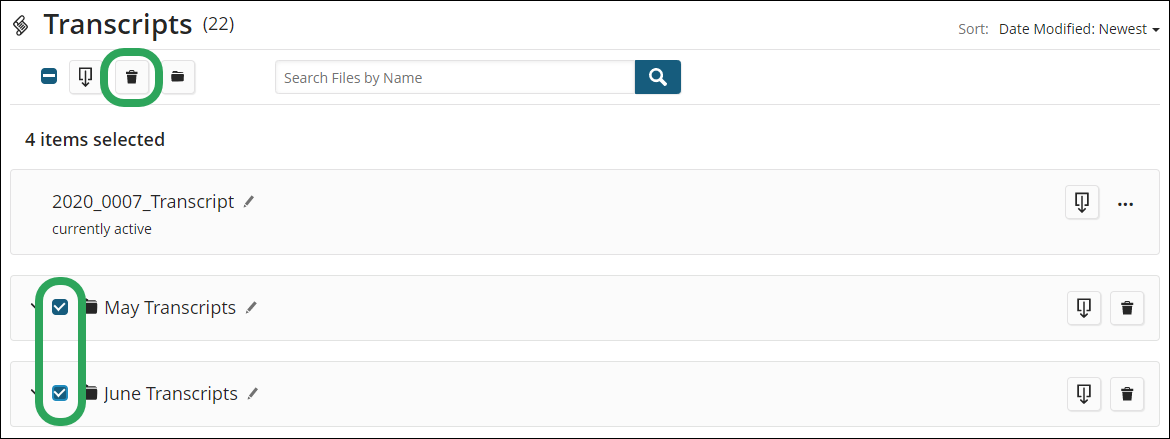 _STNext-Transcripts-DeleteMultipleFolders.png