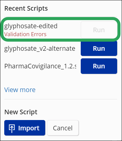 STNext-MainSessionWindow-ImportScript-ValidationErrors.png
