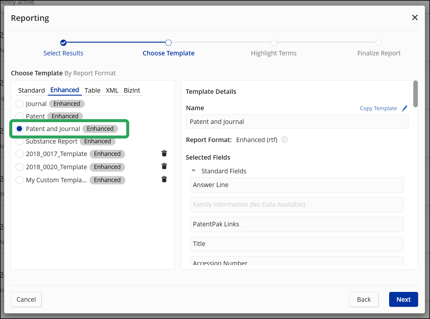 _STNext-Reporting-ChooseTemplate-PatentAndJournal.png